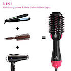 Фен Щетка розчіска для сушки і укладки Воском One Step Hair Dryer and Styler 3 в 1 стайлер, фото 8