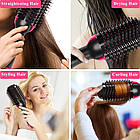 Фен Щетка розчіска для сушки і укладки Воском One Step Hair Dryer and Styler 3 в 1 стайлер, фото 6