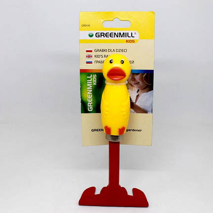 Грабельки для дітей Качечка Greenmill GR0145, фото 1