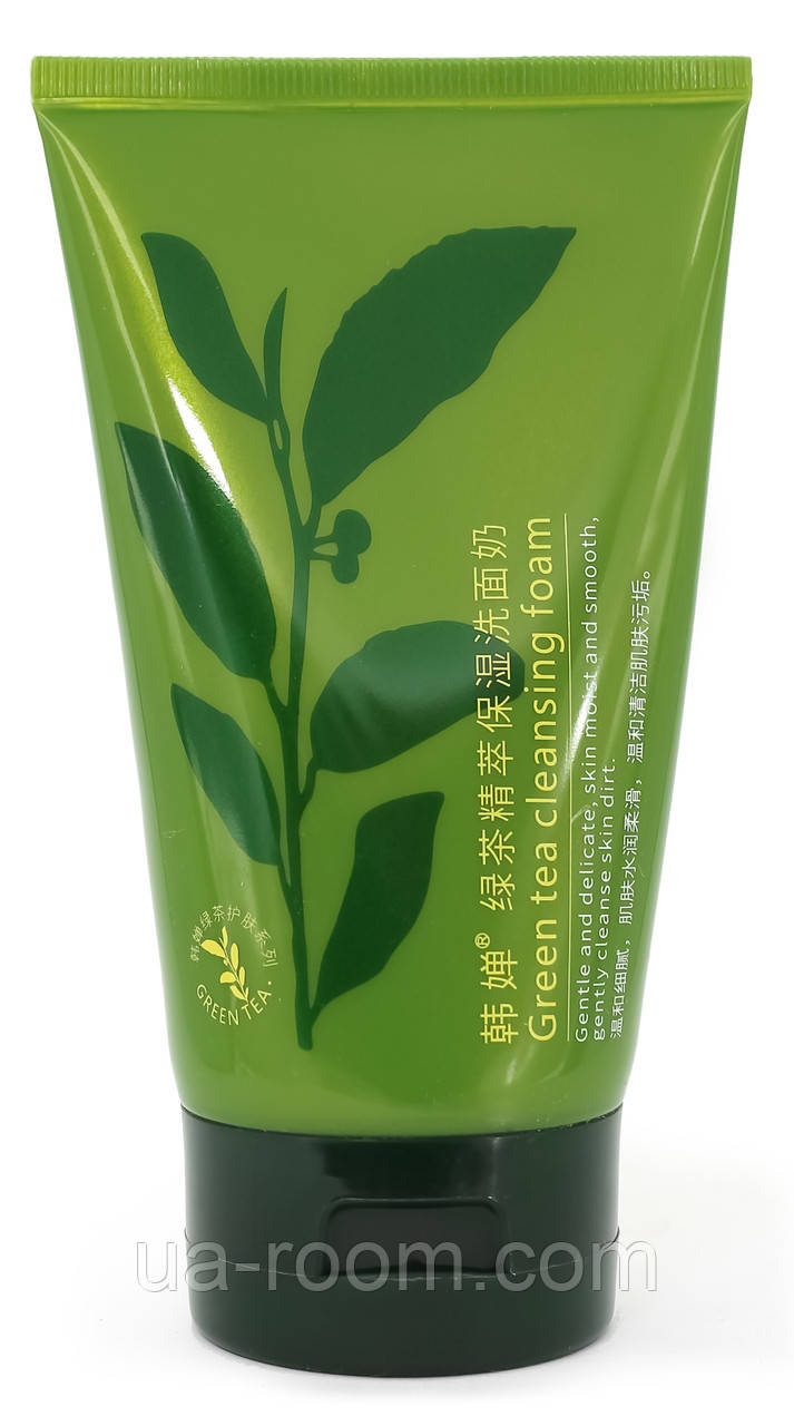 Очищаюча пінка для вмивання HCHANA Green Tea Cleansing foam, 100 g.