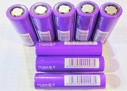 Батарейка BATTERY 18650 PURPLE (фіолетовий)  ⁇  Літієвий акумулятор 8800 mAh  ⁇  Заряджена батарейка