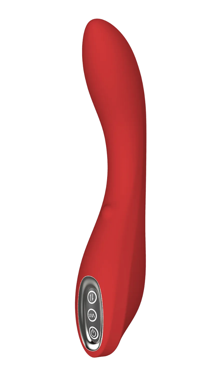 Вібратор для точки G з кулькою, що рухається Dream Toys RED REVOLUTION EVA, 21х3,4 см.