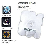 Мішки для пилососу універсальні Wonderbag Allergy Care Universal Rowenta (WB484740) 6 літрів мікроволокно, фото 2