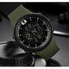 Водостійкий тактичний кварцовий годинник Sanda Bike Green, фото 3