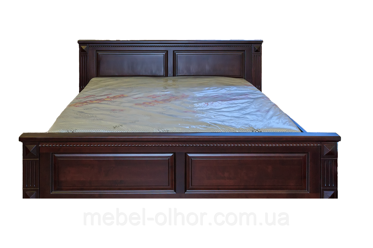 Кровать из дерева Версаль двуспальная 160*200 венге - фото 1 - id-p315994219