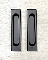 Ручки для раздвижных дверей чорні