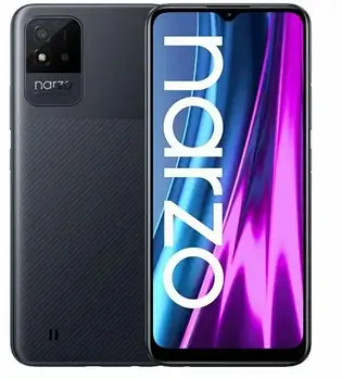 Смартфон Realme Narzo 50i 4/64GB Black, екран 6.5" IPS, Spreadtrum SC9863A, 8/5 Мп, 5000MАч