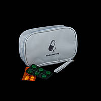Аптечка - органайзер Medicine Bag 17*11*6 см, Світло-серий
