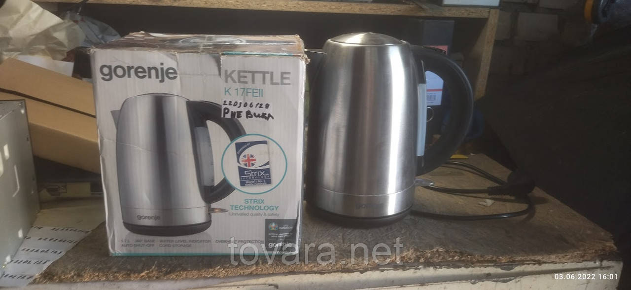 Електричний чайник Gorenje K 17 FE II No 220306129/2