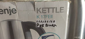 Електричний чайник Gorenje K 17 FE II No 220306129/2, фото 3