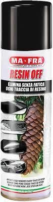 Очиститель смолы и соли Ma Fra resin off Spray 250мл - фото 1 - id-p1660689821