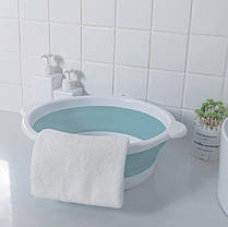 Складаний таз миска силіконова, фото 4