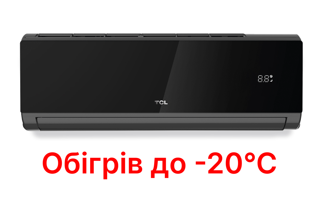 Кондиціонер TCL TAC-09CHSD/XA82I Black Inverter R32 Wi-Fi Ready