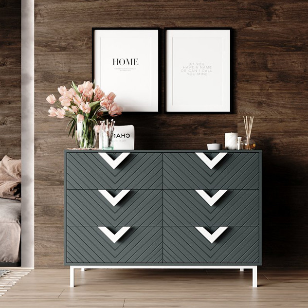 Комод "Оксфорд 2 Білий"