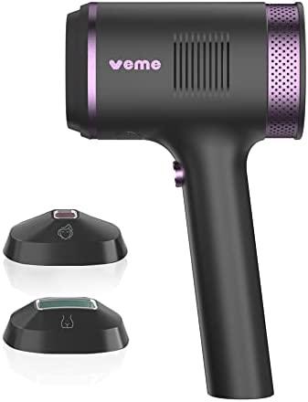 Епілятор Лазерний апарат VEME з Saphire ICE Cool, для обличчя, тіла, бікіні, пристрій для видалення волосся IPL