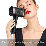 Епілятор Лазерний апарат VEME з Saphire ICE Cool, для обличчя, тіла, бікіні, пристрій для видалення волосся IPL, фото 5