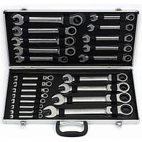 Профессиональный набор рожково-накидных ключей с трещоткой 22 шт Falon Tech 22 шт. (6-32)