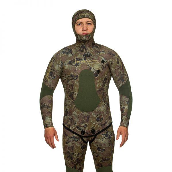 Гідрокостюм Marlin Camoskin Pro Green 5 мм 54 - фото 7 - id-p1277745187