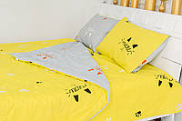 Летний спальный комплект 2459 Хлопок 19-2508 Cascata одеяло, простынь и наволочки MirSon 140х205 см