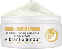 Восстанавливающий крем для лица с муцином улитки Vibrant Glamour Snail Nourishing Face Cream 30 г
