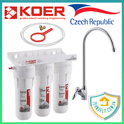 Фільтри очищення проточної води для будинку під мишкою для питної води KOER KV.01 ICEBERG