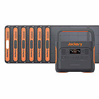 Сонячний генератор JACKERY 2000 PRO (EXPLORER 2000 PRO + 6*Solarsaga 200W+2*конектори)