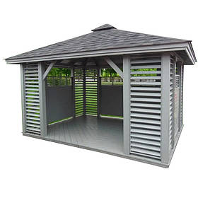 Прямокутна альтанка LNK "ПБ-4" 4х4 м. (ПБ-4)