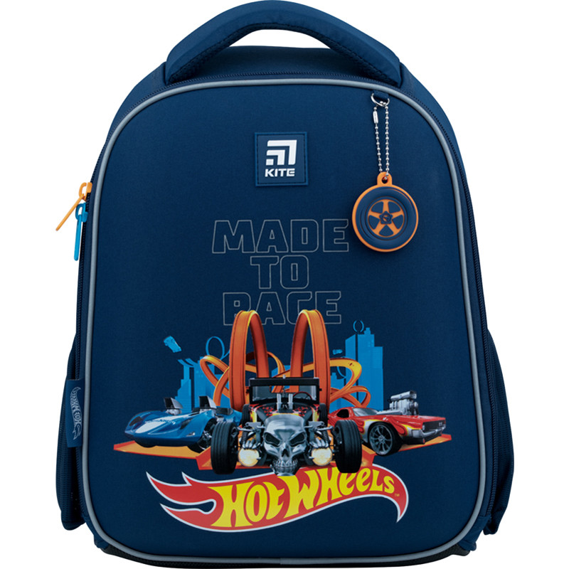 Рюкзак шкільний каркасний Kite Education Hot Wheels HW22-555S, фото 1