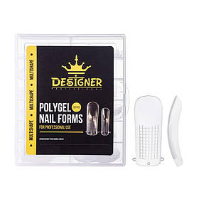 Верхні форми (типси) Дизайнер, щоб нарощувати полігелем / акригелем, 120 шт./уп. Multishape form