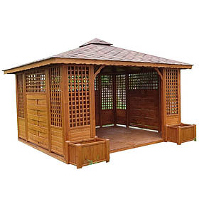 Прямокутна альтанка LNK "ПБ-7" 3х4 м. (ПБ-7)