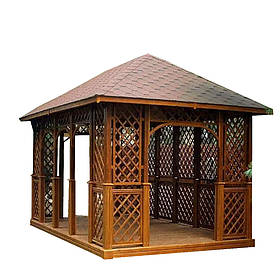 Прямокутна альтанка LNK "ПБ-12" 3х4 м. (ПБ-12)