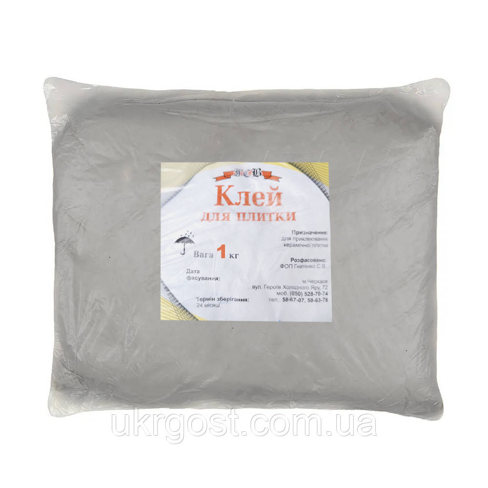 Клей для плитки СМ-11 (уп. 24 шт) 1 кг