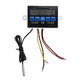 Терморегулятор термостат XH-W1411 220В 10А -55 120C, фото 2