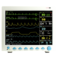 Монитор пациента HEACO G3D, кардио монитор, монитор ЖВП