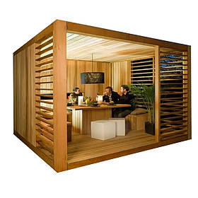 Прямокутна альтанка LNK "ПБ-19" 4х4 м. (ПБ-19)