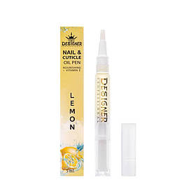 Олія поживна для кутикули ( Nail&Cuticle) в олівці Дизайнер 5ml. Lemon/Лимон №6