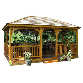 Прямокутна альтанка LNK "ПБ-22" 5х4 м. (ПБ-22)