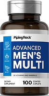 Новинка від Piping Rock !!! Чоловічі вітаміни Advanced Men's Multi, 100 Coated Caplets по шокуючій ціні 254 грн !!!