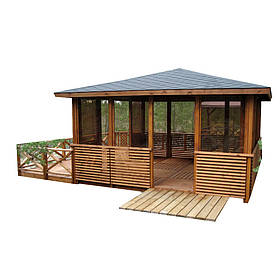 Прямокутна альтанка LNK "ПБ-24" 5х4 м. (ПБ-24)