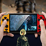 Ігрова приставка X7 Plus дисплей 5,1 дюйм портативна із вбудованими іграми ретро консоль для ТБ, фото 10