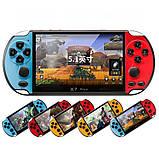 Ігрова приставка X7 Plus дисплей 5,1 дюйм портативна із вбудованими іграми ретро консоль для ТБ, фото 8