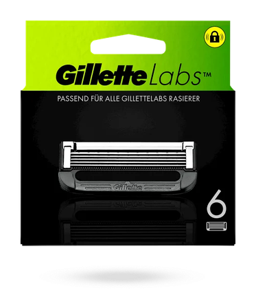 Змінні картриджі для бритви (Леза) Gillette Labs 6 шт, фото 2