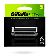 Сменные картриджи для бритвы (Лезвия) Gillette Labs 6 шт