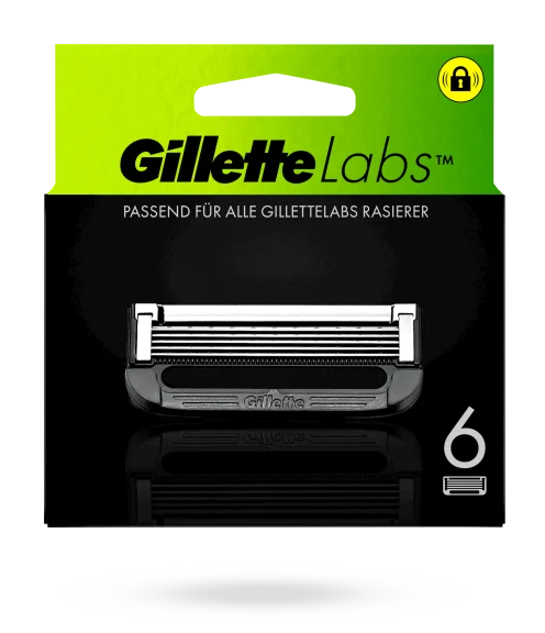 Змінні картриджі для бритви (Леза) Gillette Labs 6 шт