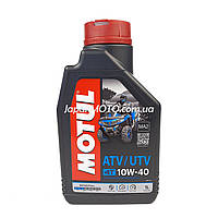 Масло 4T, 1л (минеральное, 10w-40, ATV UTV, для квадроциклов ) MOTUL Франция