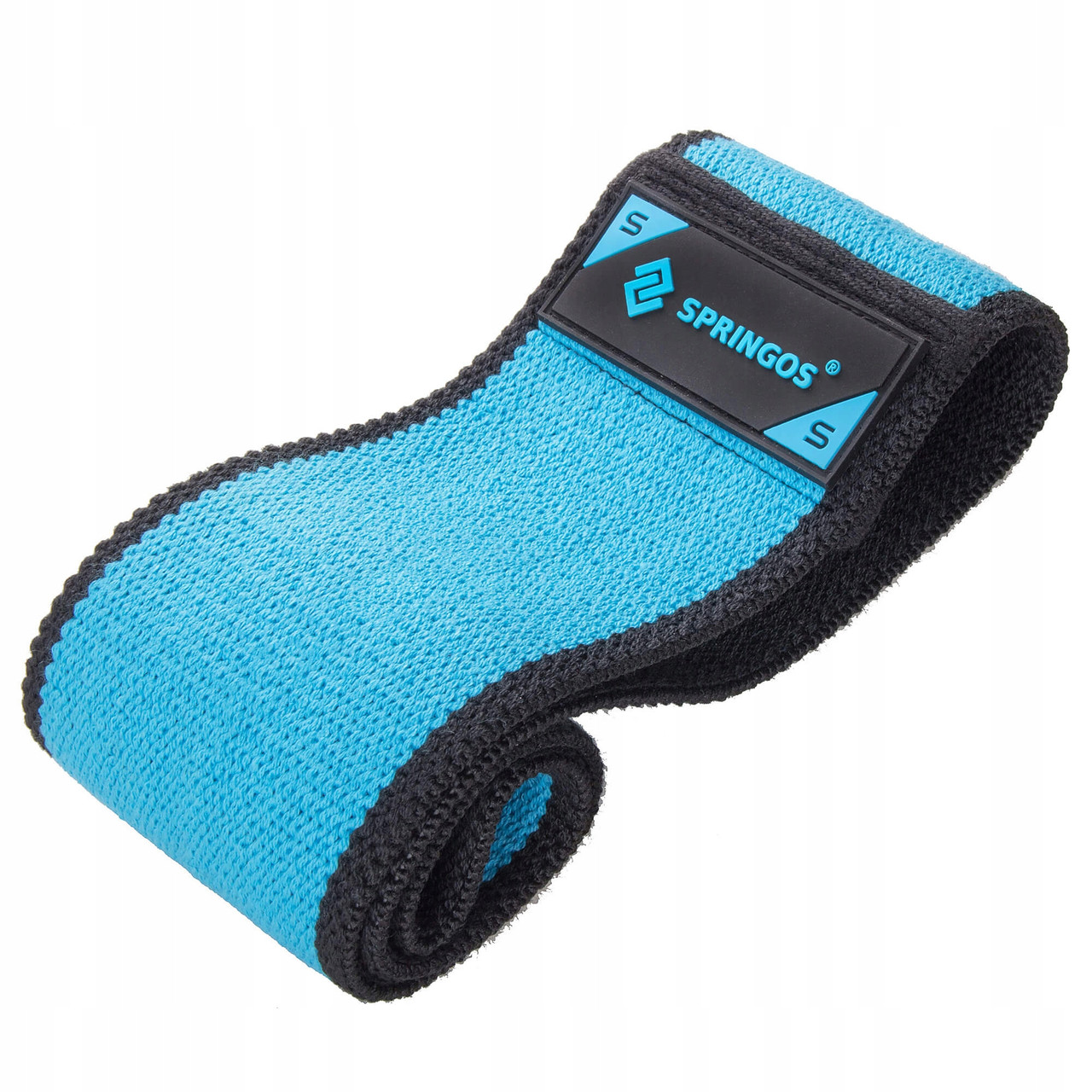 Гумка для фітнесу та спорту тканинна Springos Hip Band Size S FA0109 еспандер тканинний для будинку і
