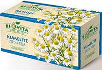 Чай травяной с ромашкой пакетированный Bi Vita Camomile (20шт. по 1,5г) 30г Латвия