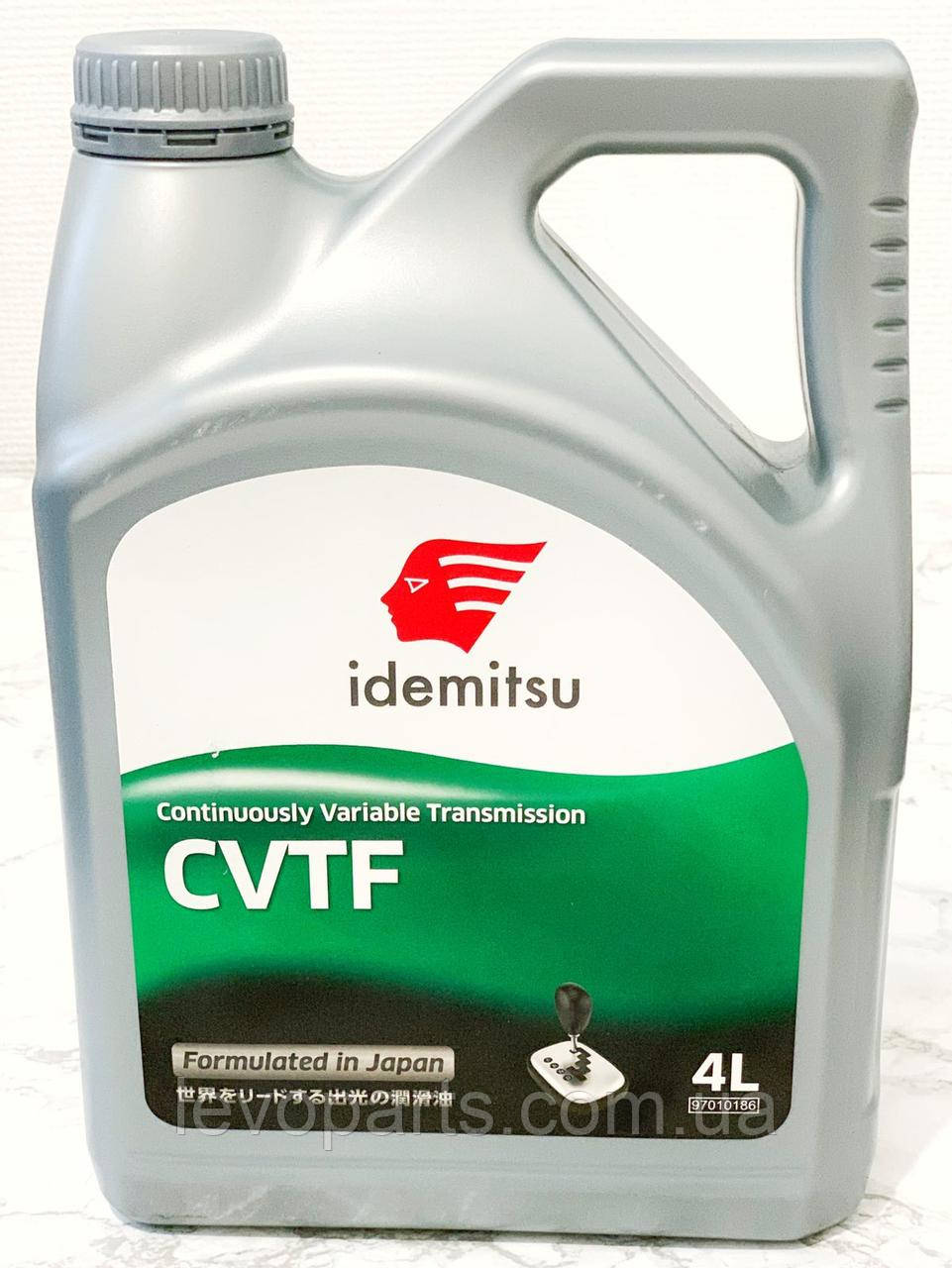 Масло трансмиссионное IDEMITSU CVTF для вариатора 4л: цена, продажа ...