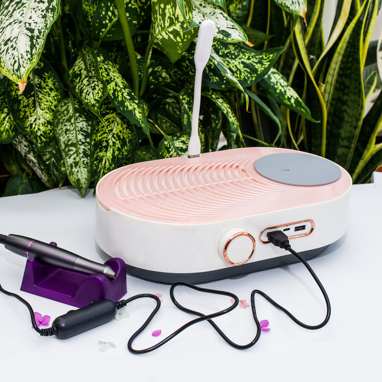 Витяжка і  фрезер 2 в 1 на акумуляторі