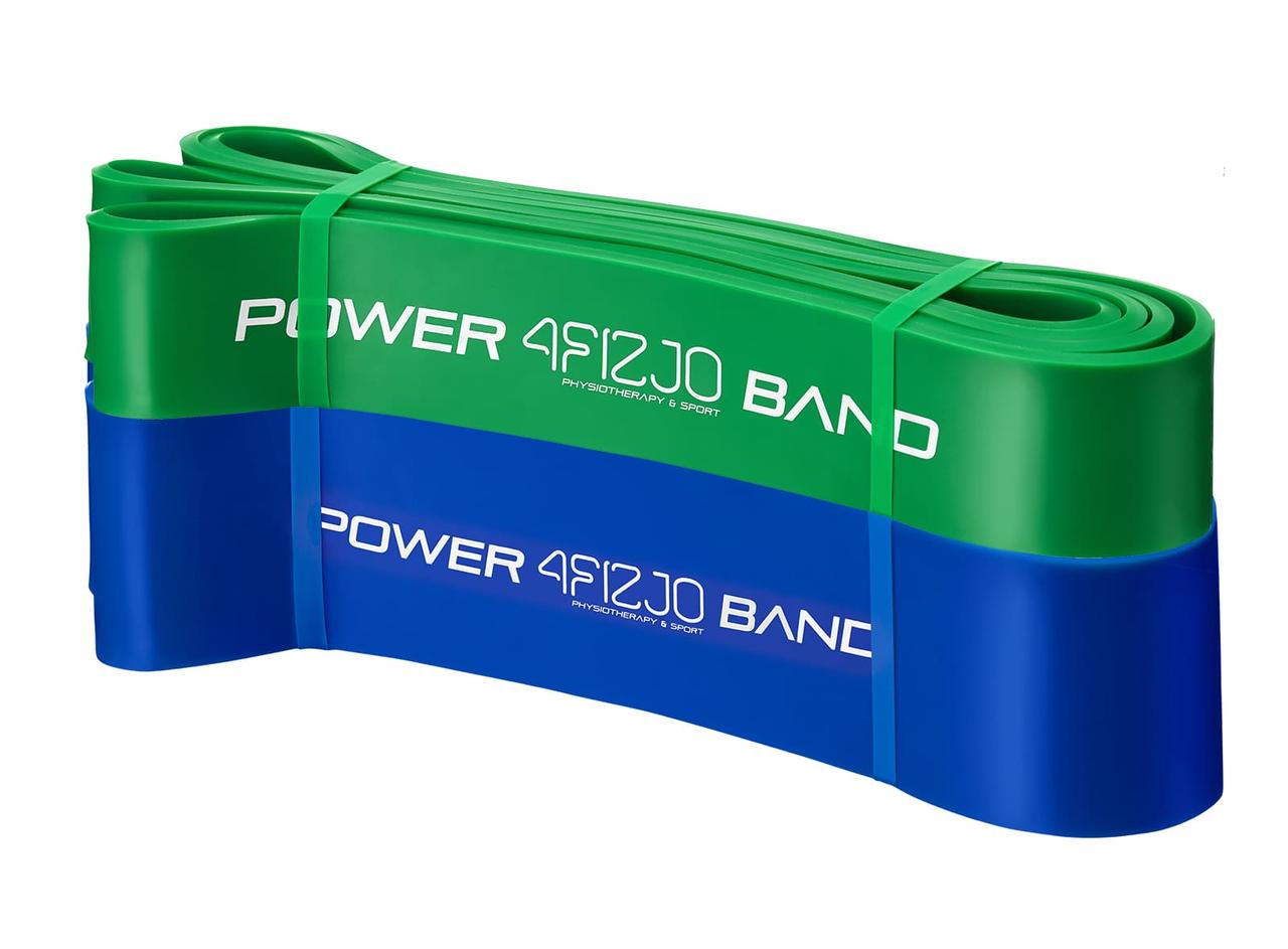 Еспандер-петля (гумка для фітнесу і спорту) 4FIZJO Power Band 2 шт 26-46 кг 4FJ0061 208х6.4х0.45 см